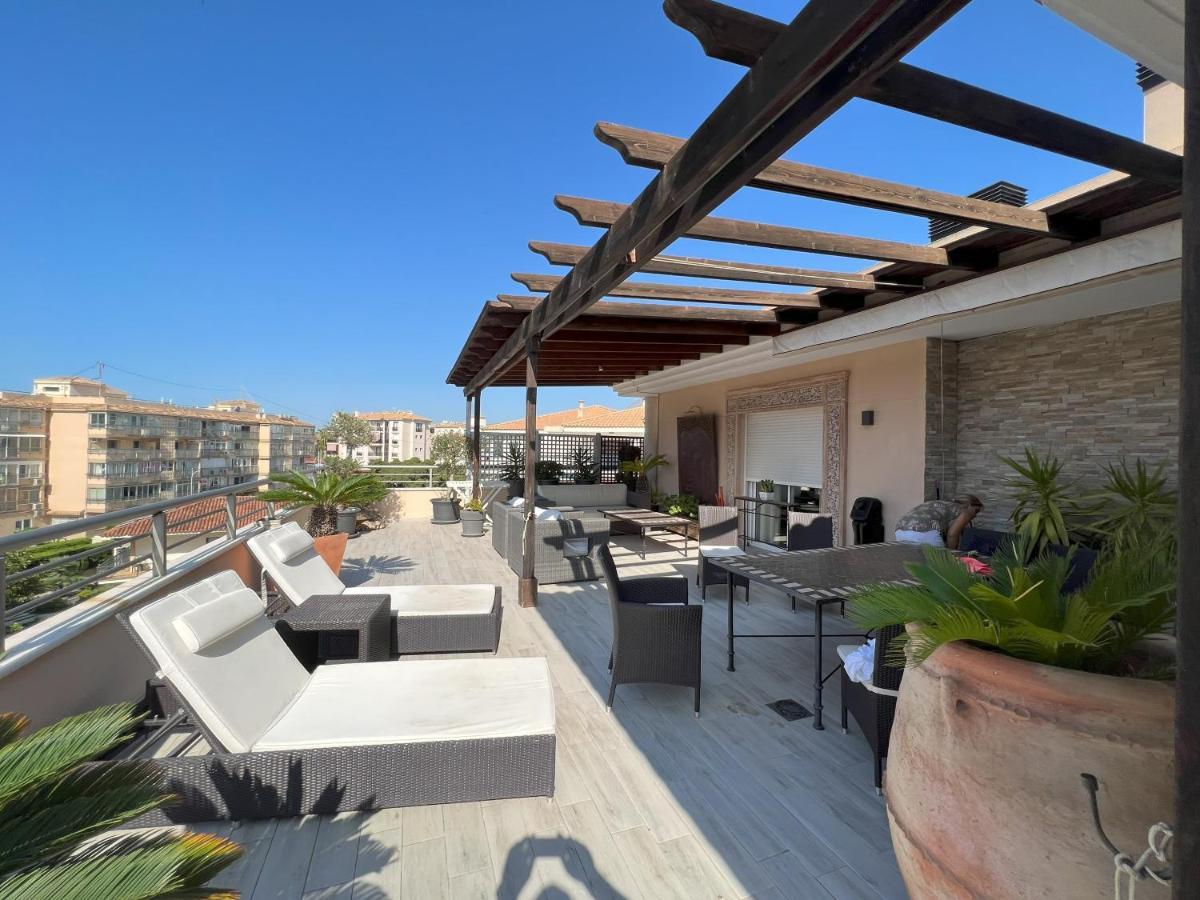 Penthouse - Residence La Mina - Albir Avec Wifi Gratuit El Albir Exterior foto