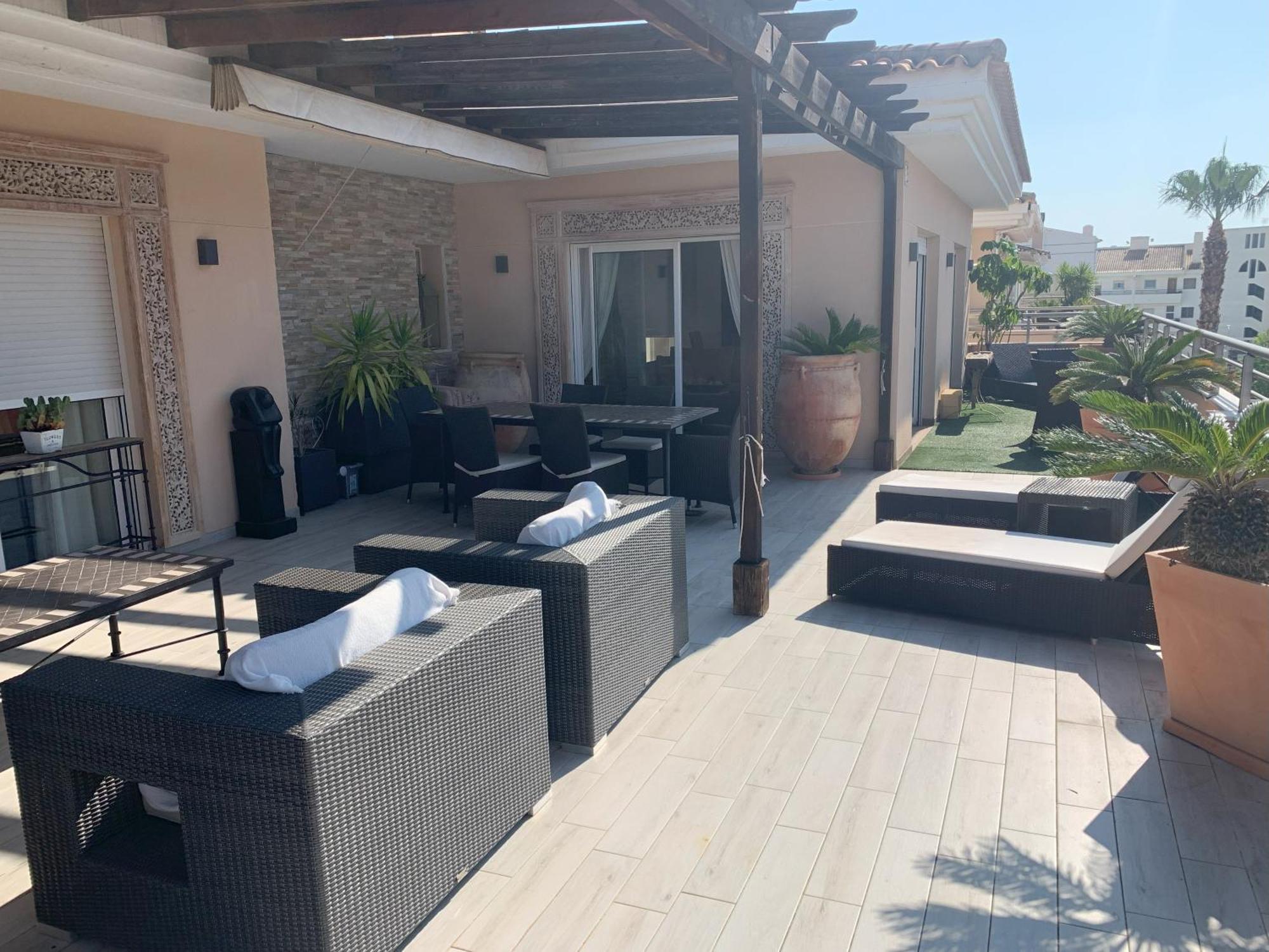 Penthouse - Residence La Mina - Albir Avec Wifi Gratuit El Albir Exterior foto