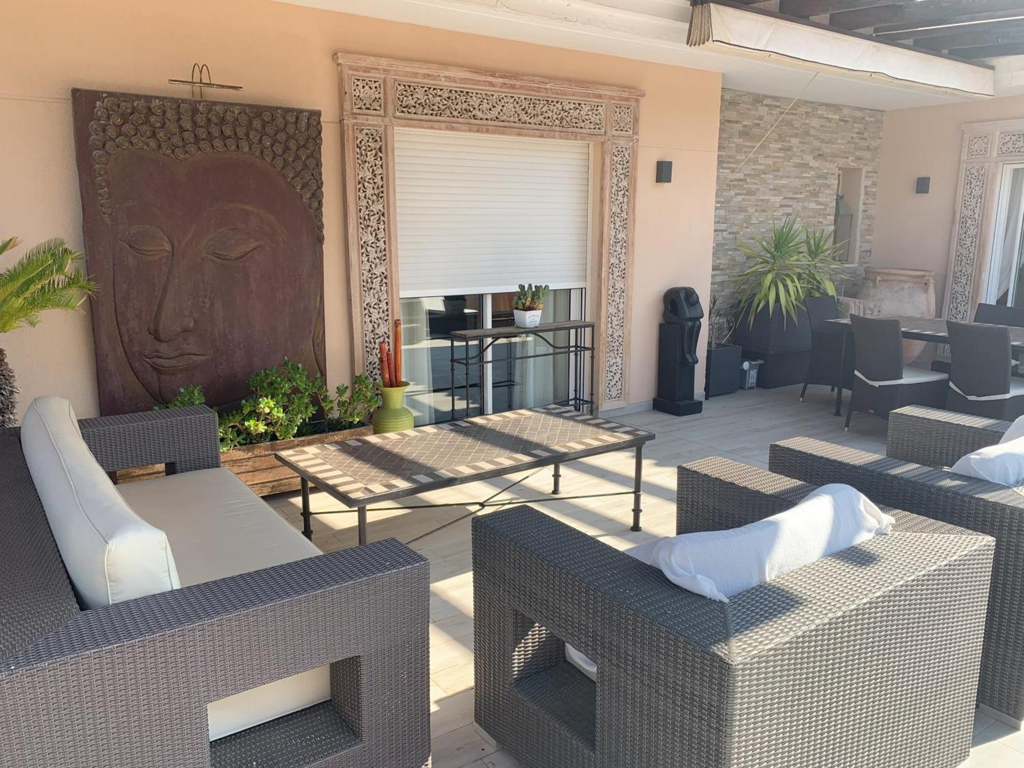 Penthouse - Residence La Mina - Albir Avec Wifi Gratuit El Albir Exterior foto